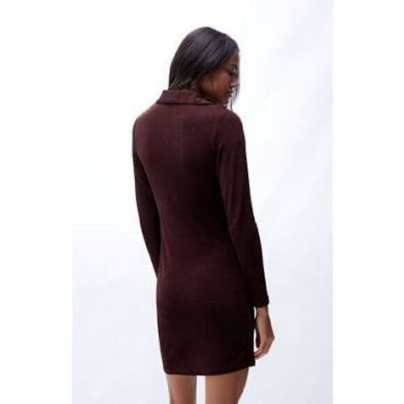 Peppermayo Ring My Bell Mini Dress in Chocolate Brown Size‎ 8 - Picture 11 of 12